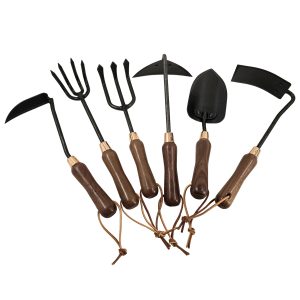 6pcs Garden Hand Tool Set with Wooden Handle -TG21041020