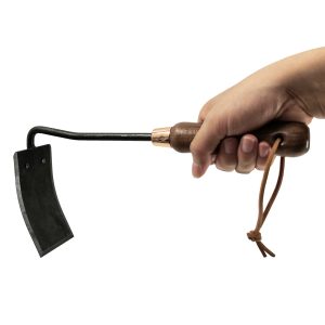 Garden hoe with wooden handle -TG21041020-F