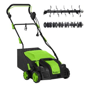 2000W Grass Dethatcher and Lawn Scarifier Rake