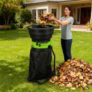 1800W garden leaf shredder