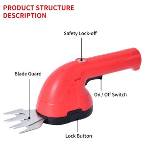 3.6V grass and bush shear