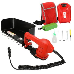 24V cordless electric battery tea harvester machine